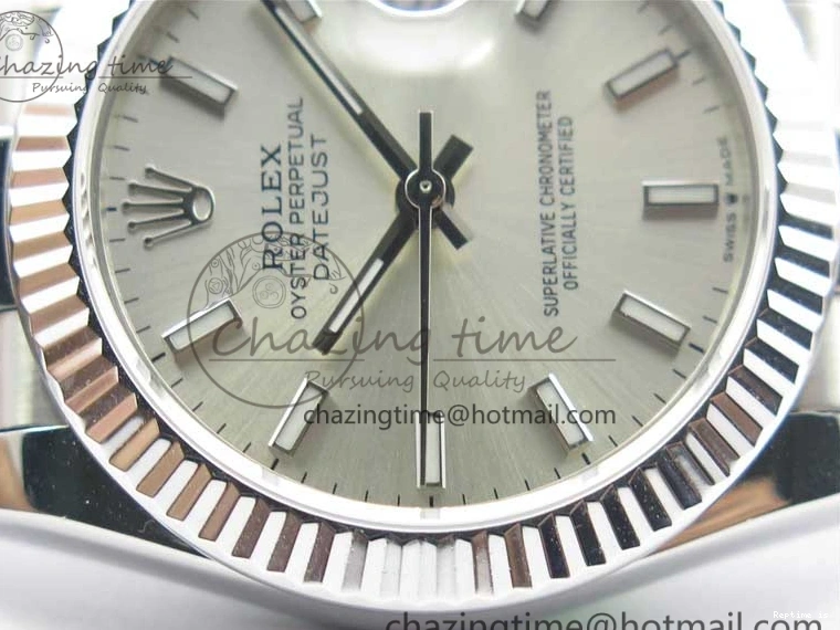 1231 Datejust 31mm 278275 SS BP Maker Best Edition Silver Stick Markers Dial on SS President Bracelet ZeroBulk 3079